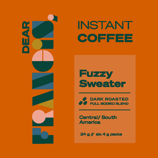 Instant Coffee - Fuzzy Sweater