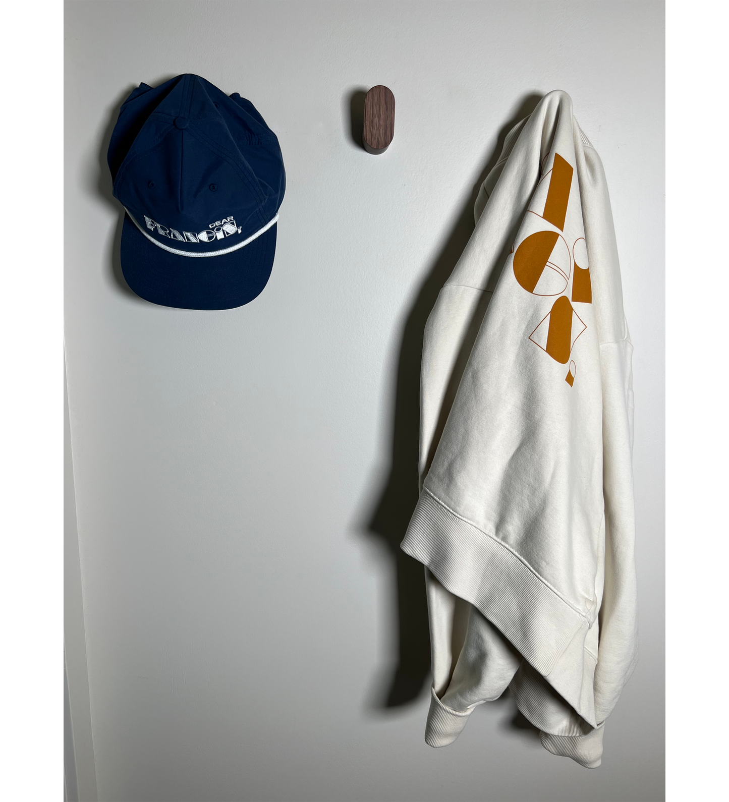 Dear Francis Navy/White "Grandpa" hat