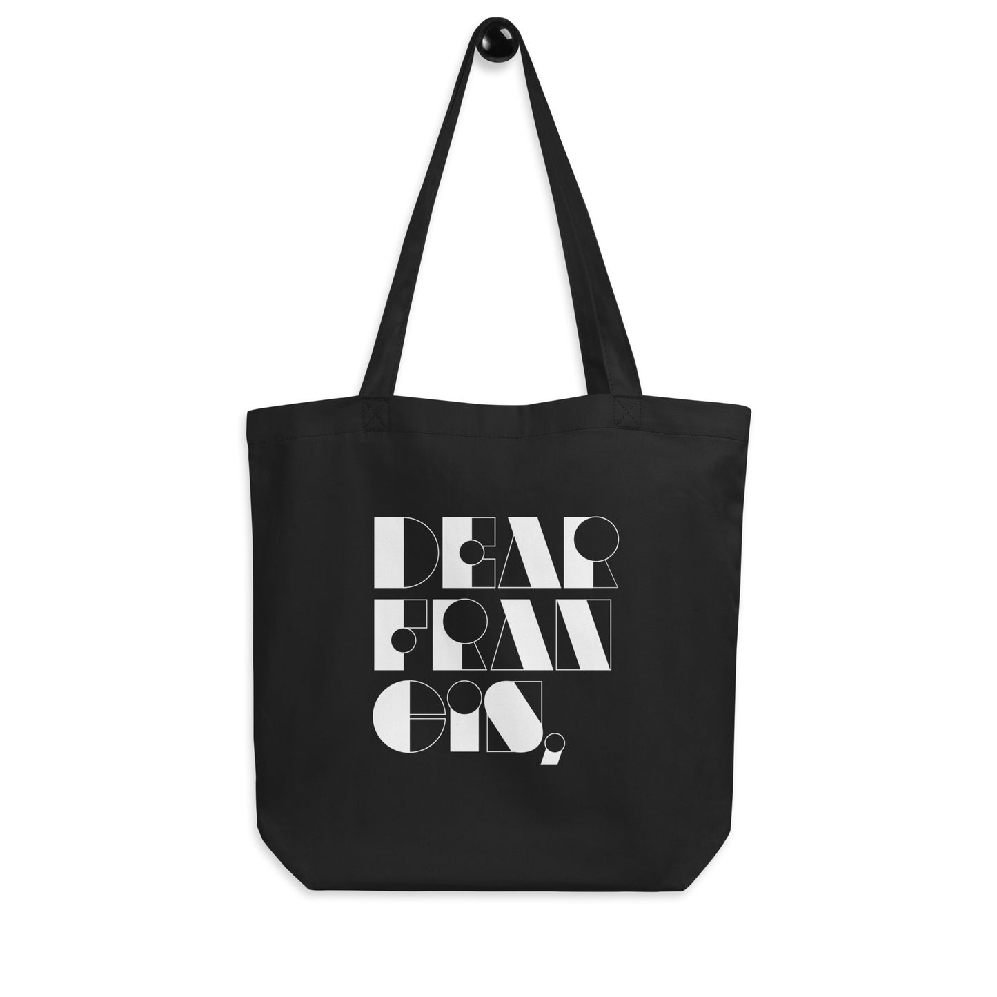 Dear Francis Stacked Black Tote Bag