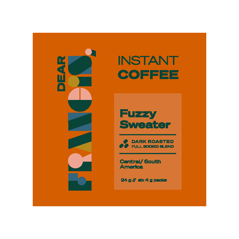 Instant Coffee - Fuzzy Sweater